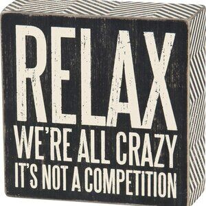 New Box Sign from Primitives by Kathy